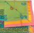 PL Salem Sarees Hand Block Printed Saree